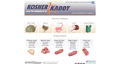 Desktop Screenshot of kosherkaddy.com